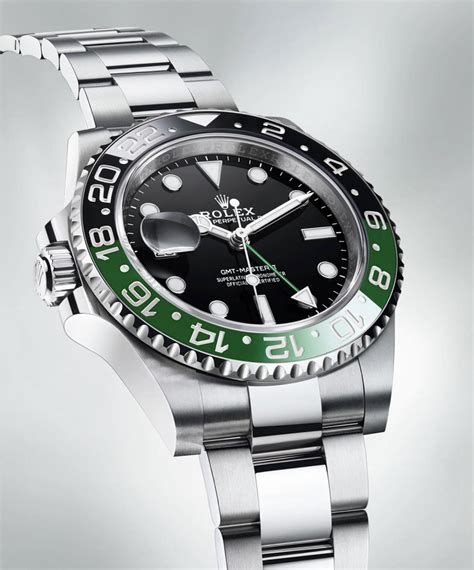 rolex green and black